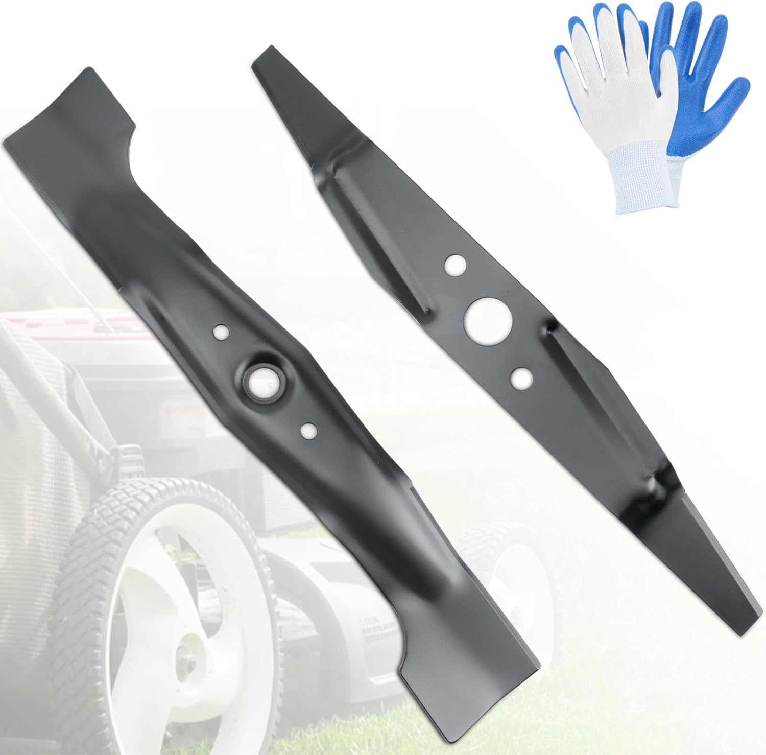 72511-VK6-000 & 72531-VK6-010 Lawn Mower Blade Kit,21 inch Mulching Blades Compatible with Honda HRC216K2, HRC216K2 HXA, HRC216K3, HRC216K3 PDA, HRC216K3 HXA