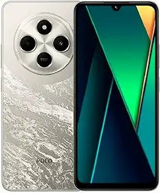 Smartphone Xiaomi POCO C75 4G 8GB+256GB Black RAM, 50MP, procesador Mediatek Helio G85