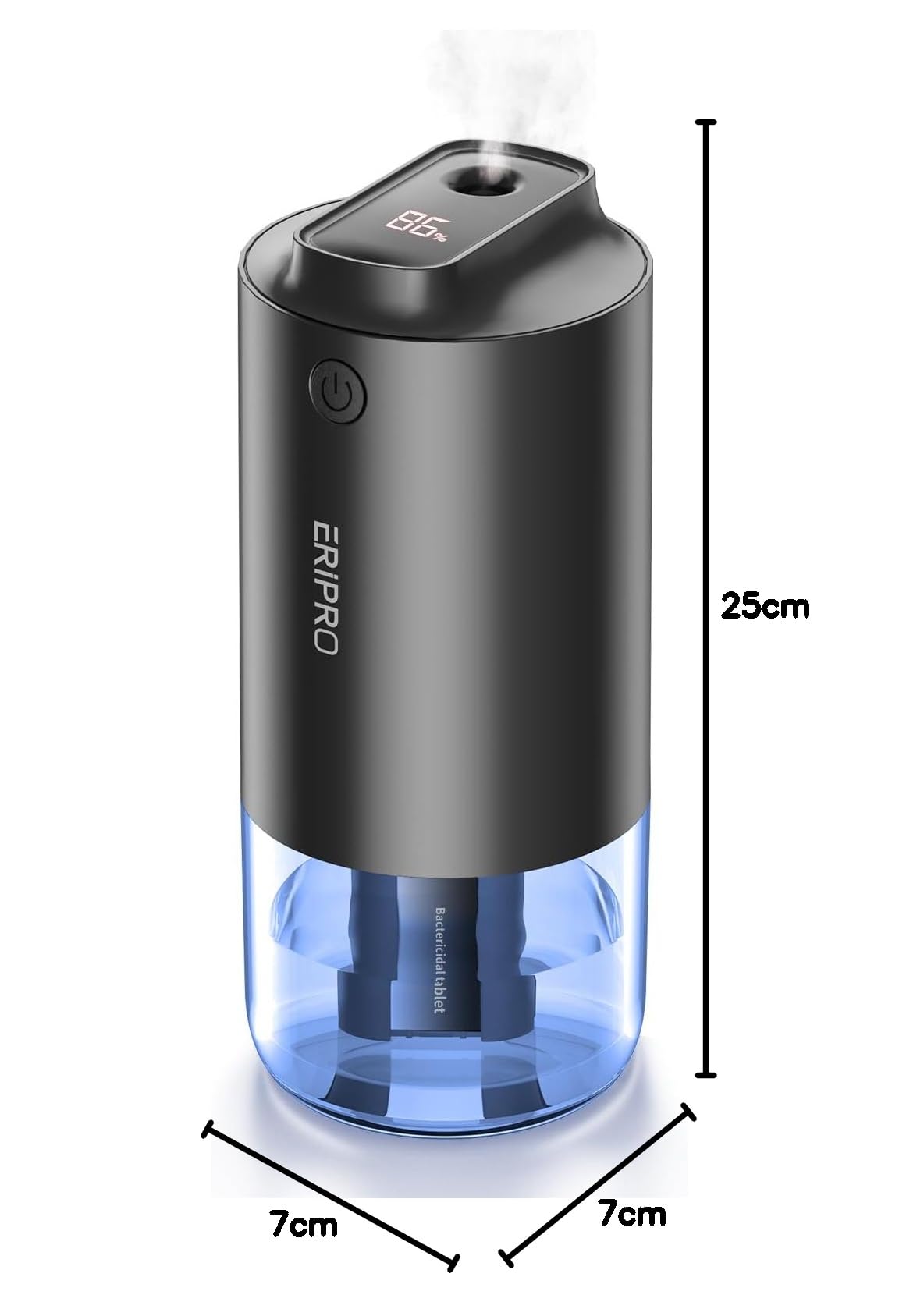 ✨加湿器 卓上 小型 卓上加湿器 除菌 超音波 コードレス✨USB-C充電式 卓上加湿器 コードレス 超音波式 卓上 加湿器 小型 静音 オフィス USB