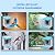 Smart Bird Feeder with Camera & AI Identifies 11,000+ Species, Solar Panel Included, 2.8K HD Live View,IP66 Waterproof 64GB Memory Wireless Outdoor Bird House, Ideal Gift for All