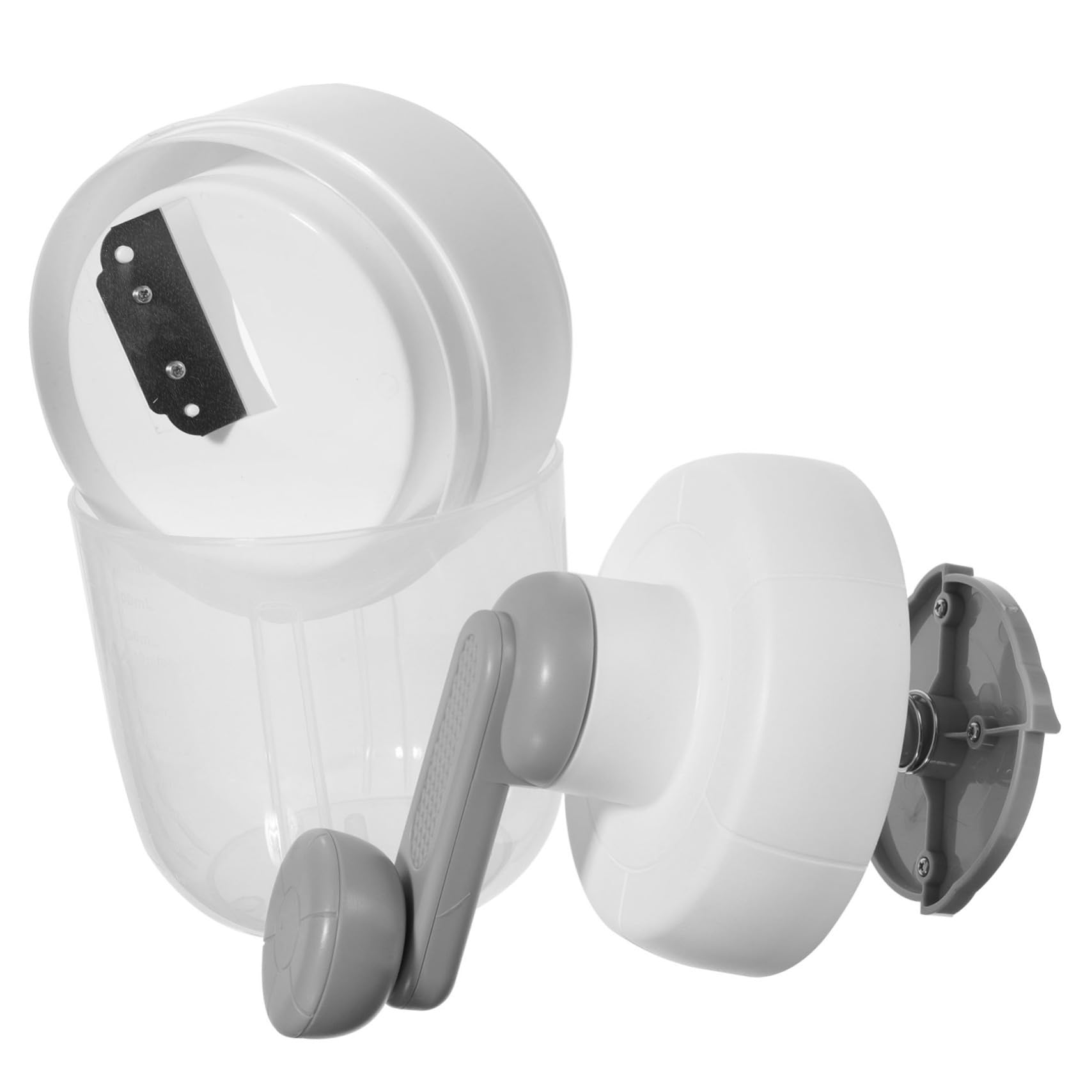 COLLBATH Ice Ice Shaver Shaved Ice Maker Hand-operated Ice Cube Breaker Thicker Blade for Smoothies Cones Random Style