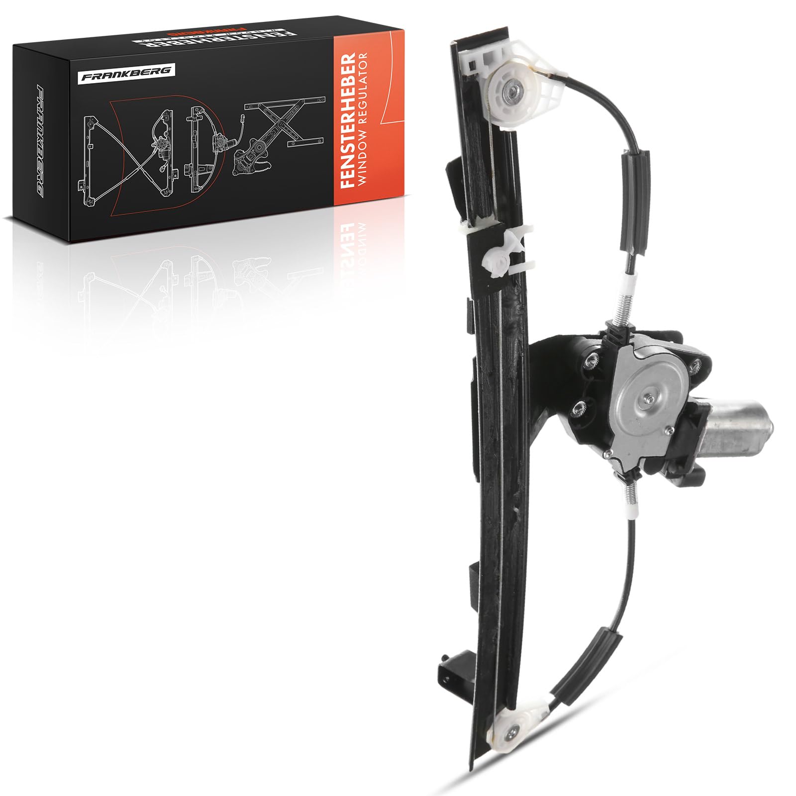 Frankberg Elevalunas eléctrico con Motor Ventana Delantera Derecha Compatible con Doblo 119 223 MPV/Furgoneta 2001-2010 4/5-Puertas Sustituir# 46751438
