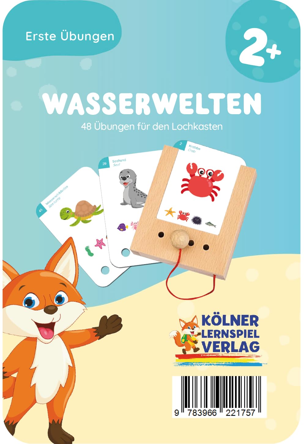 Klner Lernspielverlag Wasserwelten 2+: Card Set for the Hole Box