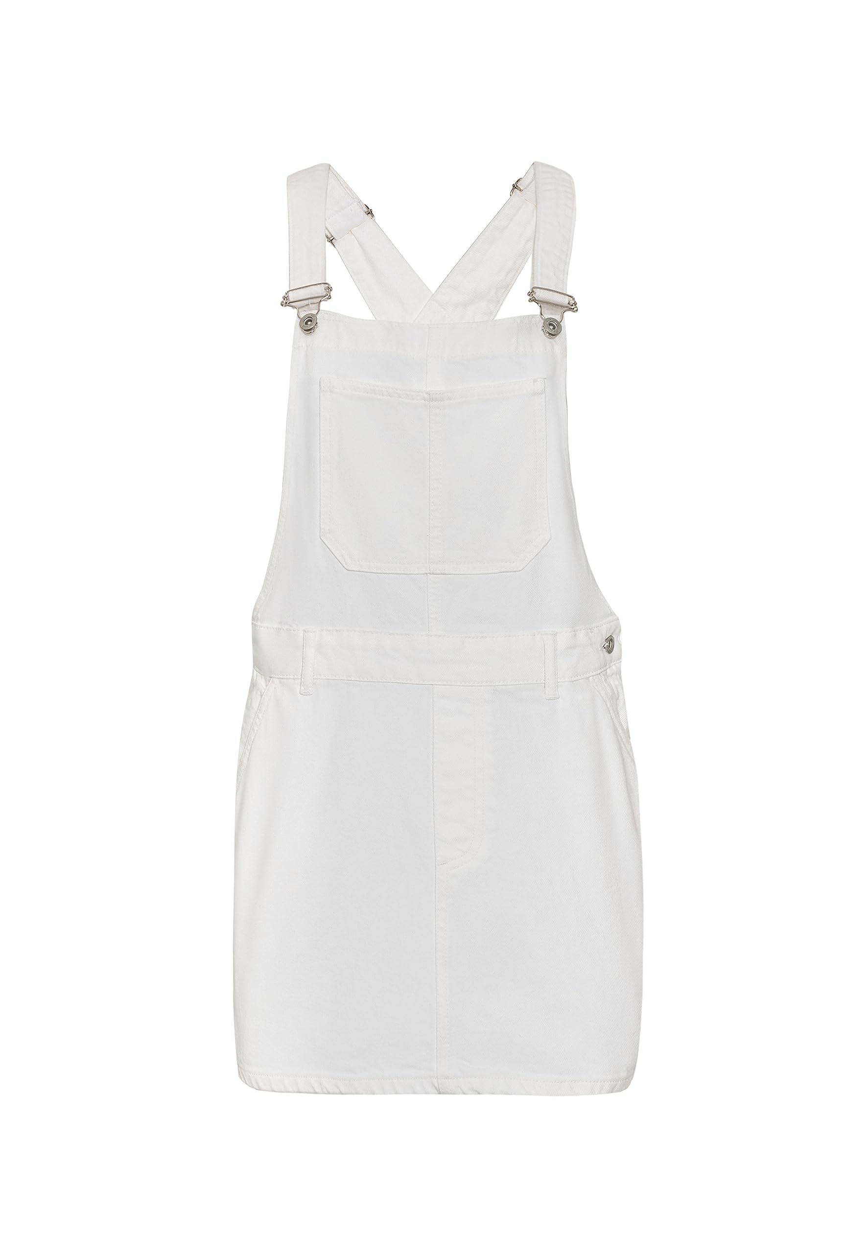 Redbridge Vestido de peto para mujer, falda vaquera, mono de algodón