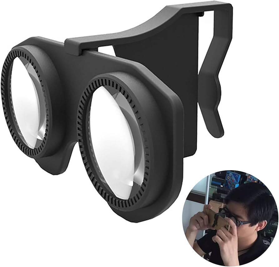 Amazon | EdisonBrain VR スマホ用 ヘッド セット 折りたたみ式 3D