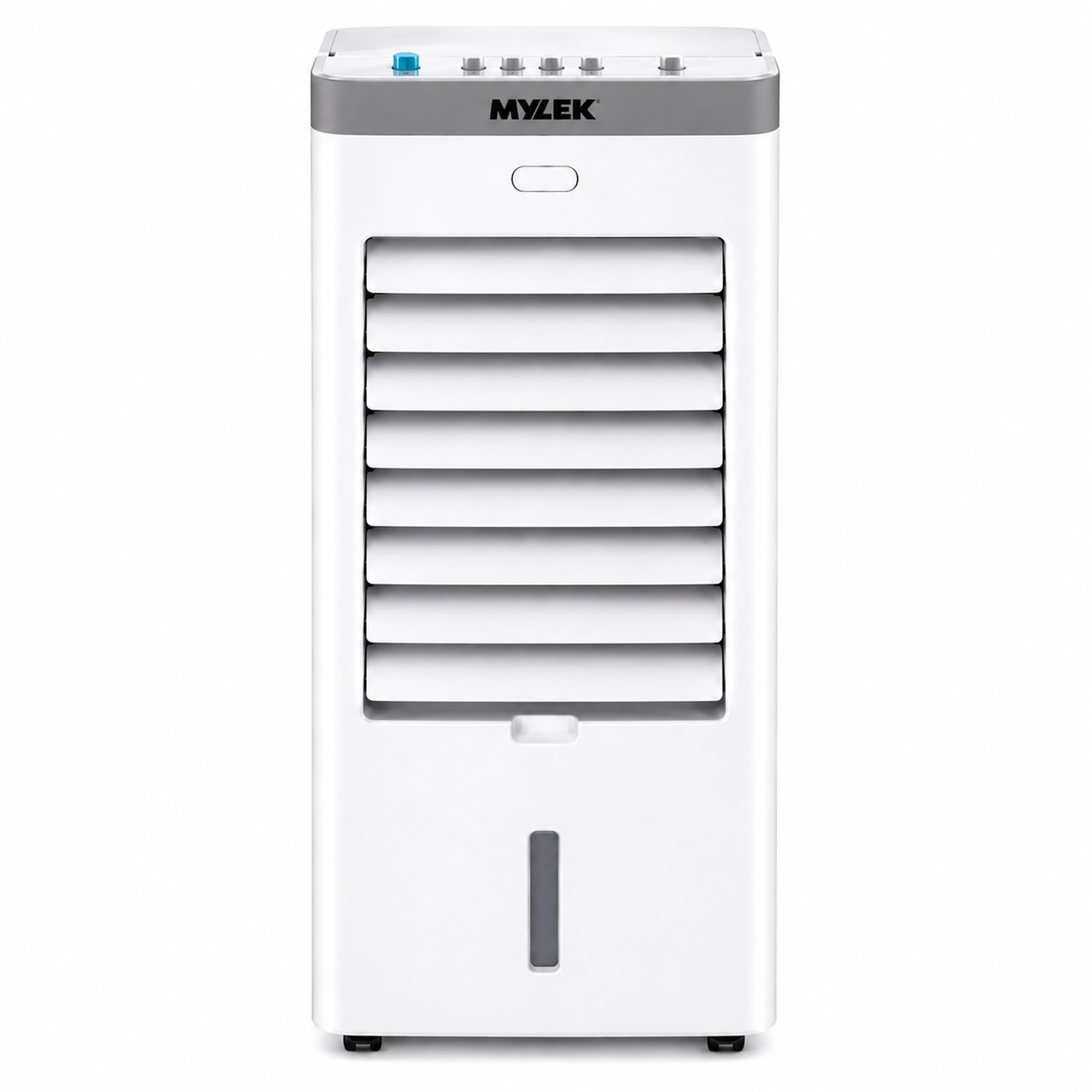 Mylek Mobile Air Cooler Evaporative Fan Portable Ice Cool Humidifier 8L