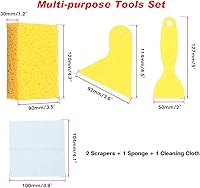 Vista 4 de SPEEDWOX 17PCS Mosaic Tools for Crafts Heavy Duty Mosaic Wheeled Glass Nipper with Replacement Cutting Wheel Scrapers Tweezers Double-ended Hook