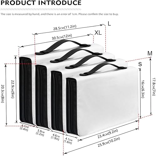 Miniatura 6 de Fundas florales para la Biblia para mujeres y niñas, funda de la Biblia de girasol, extra grande con cremallera y asa, bolsa organizadora de