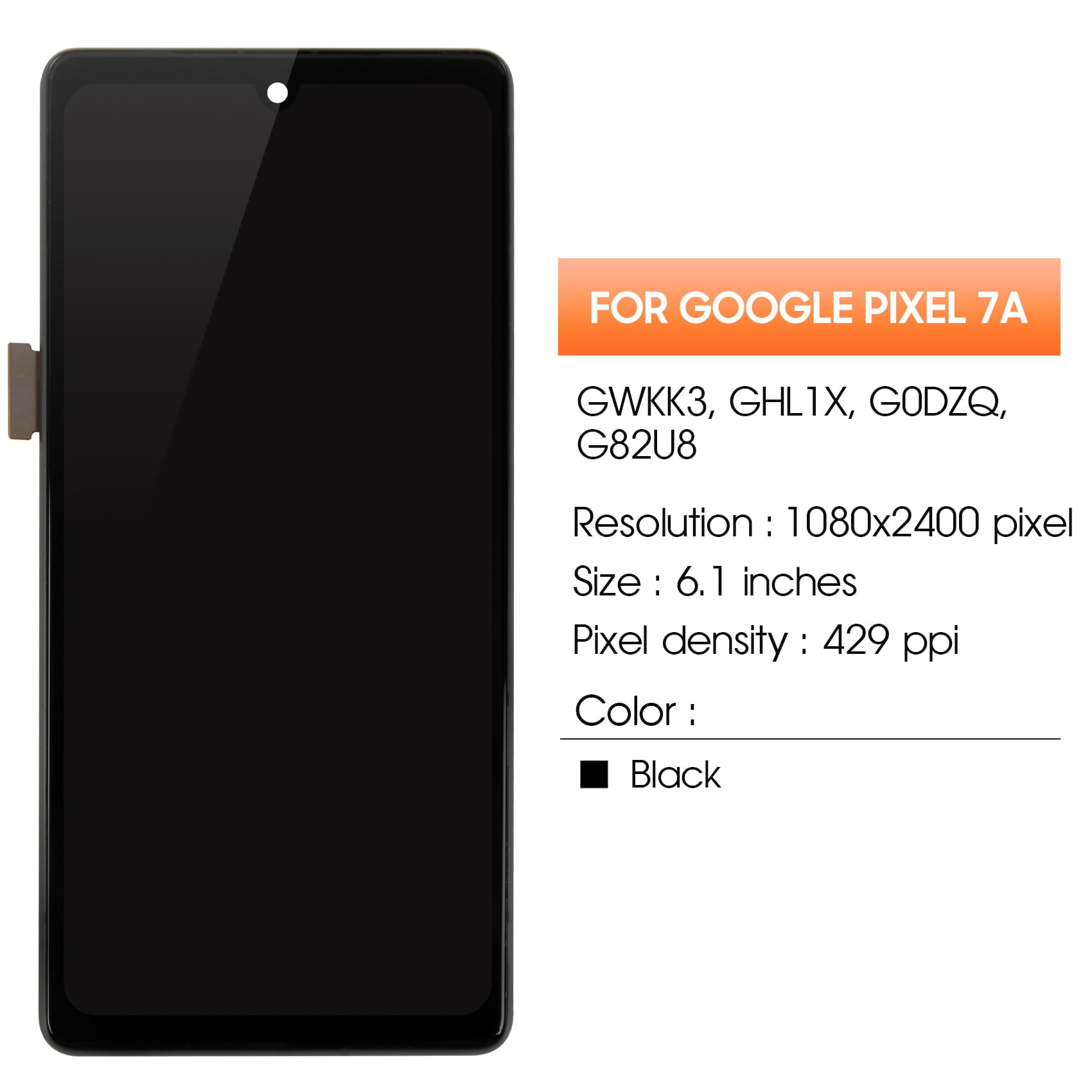 Google　Pixel7a Google Geek Squad Certified Refurbished Pixel 7 256GB