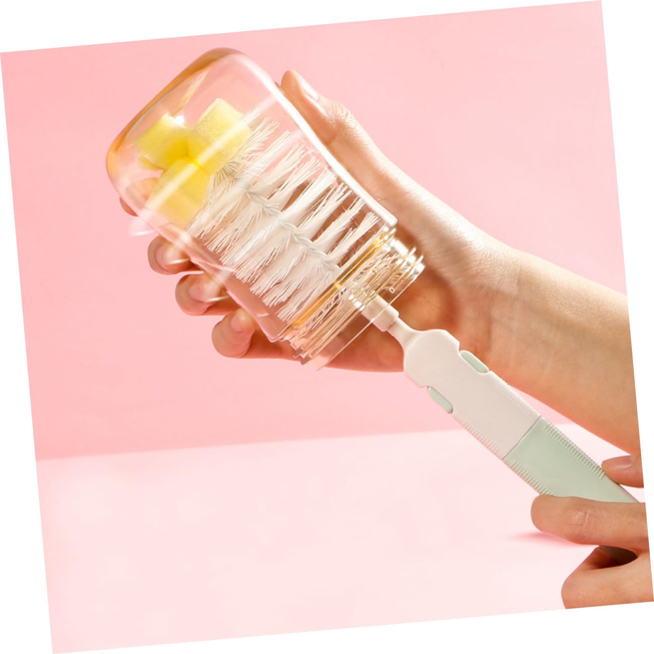 PACKOVE 3 Set Design Rotante Spazzole per Compatibile con Bottiglie Ppsu