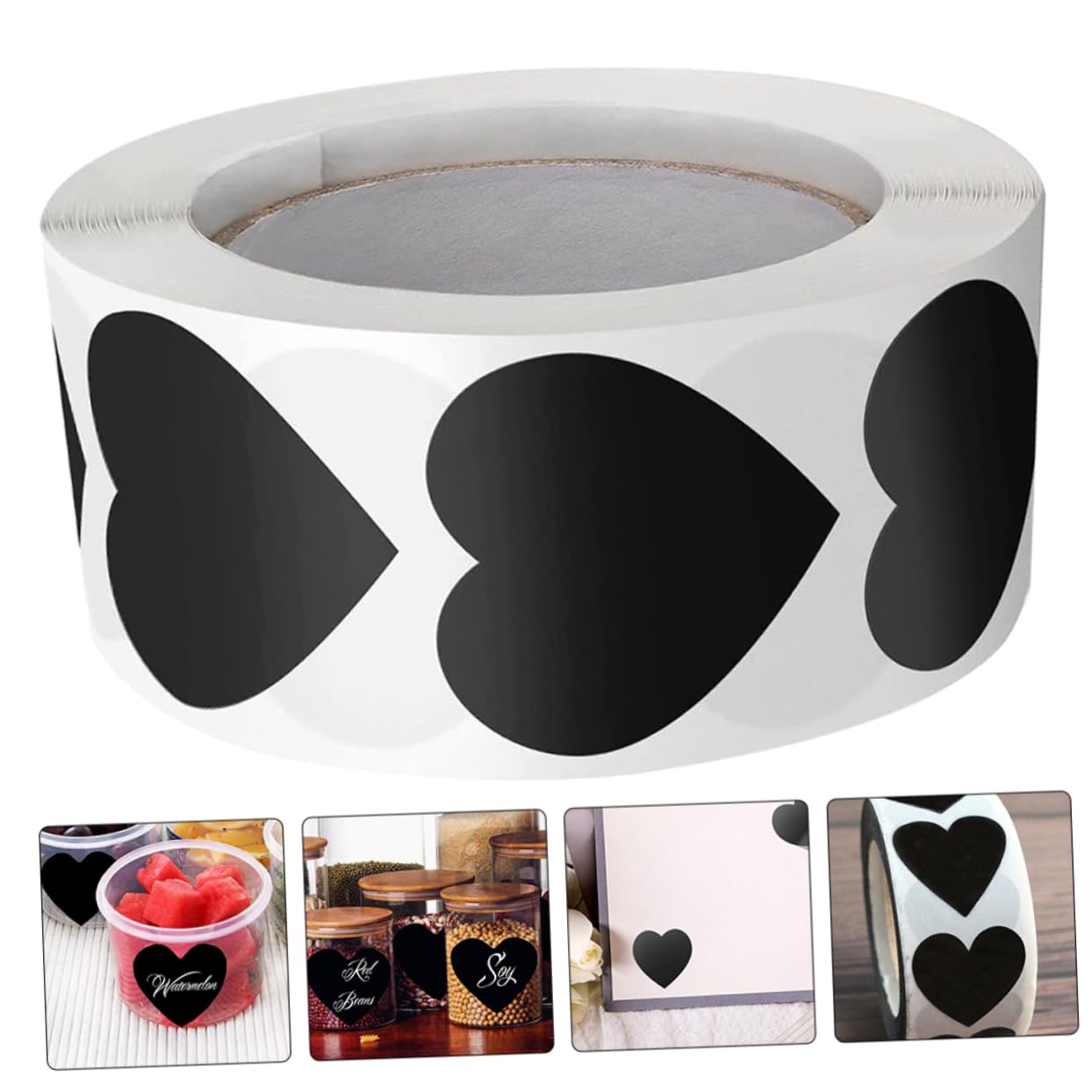 DOITOOL 5 Adesivi Decorativi Multifunzionale Etichette Adesive per Regali e Decorazioni Stickers Autoadesivi per Confezioni e Articoli Te