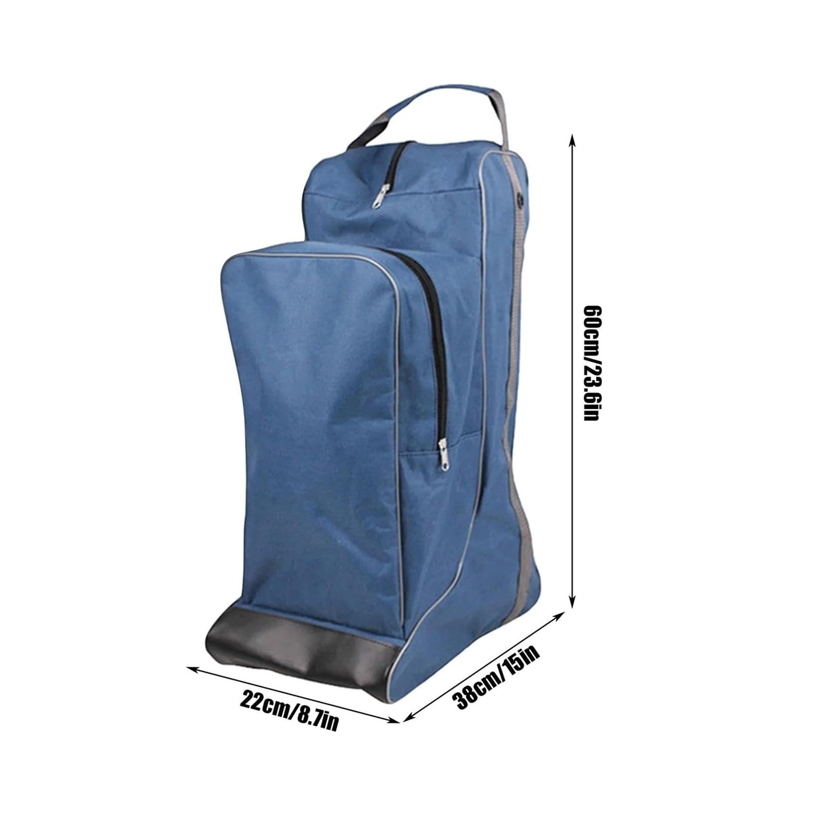 Borsa per stivali da equitazione, stivali alti professionali con supporto per casco e stoccaggio per attrezzi da viaggio