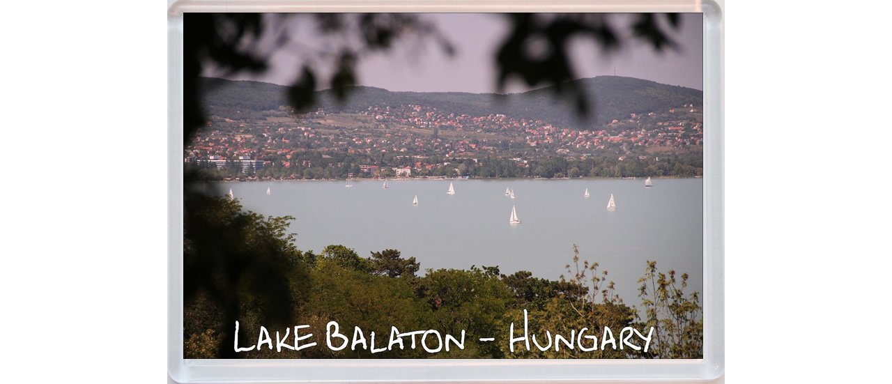 Baked Bean Store Lake Balaton - Hungary - Jumbo Fridge Magnet