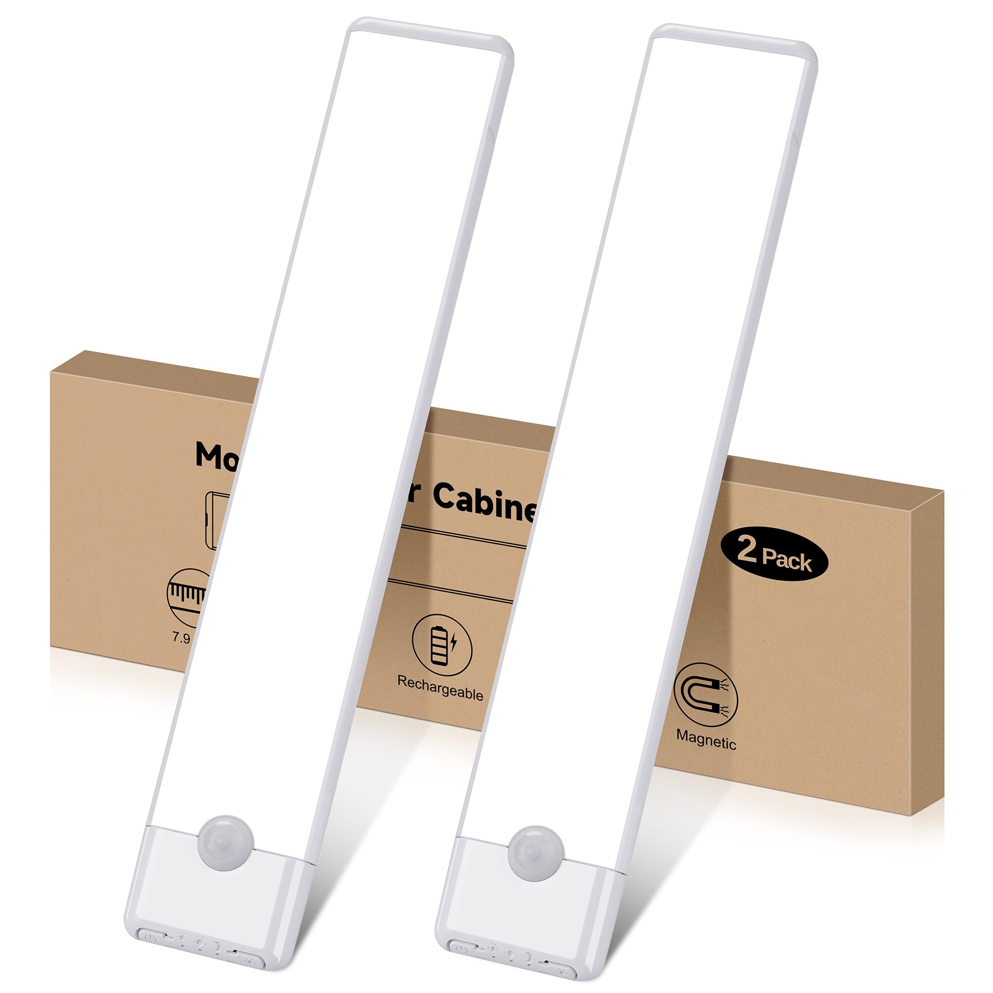 YLXS Motion Sensor Under Cabinet Lights, Magnetic