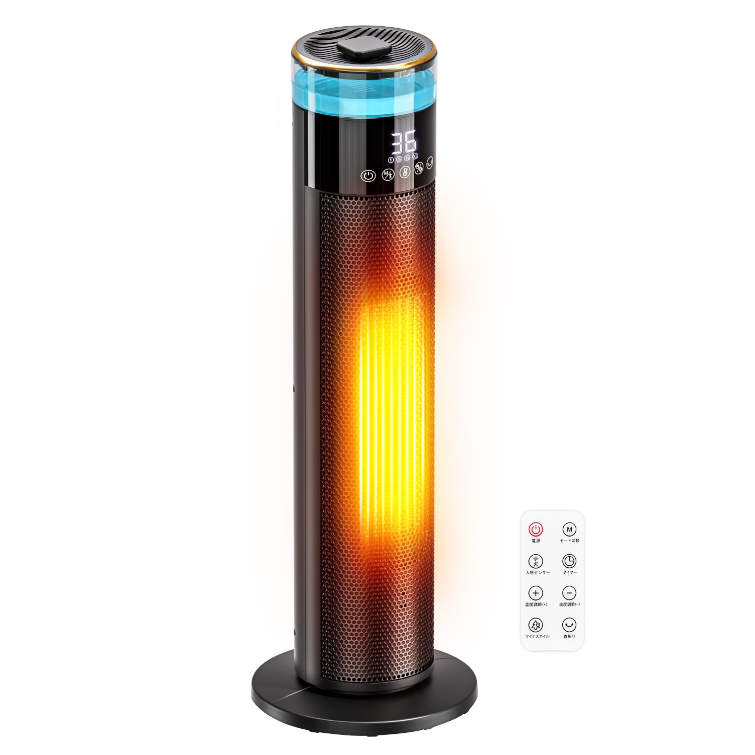 Amazon | セラミックヒーター 暖房器具 ［2025冬新型・AI知能恒温・人