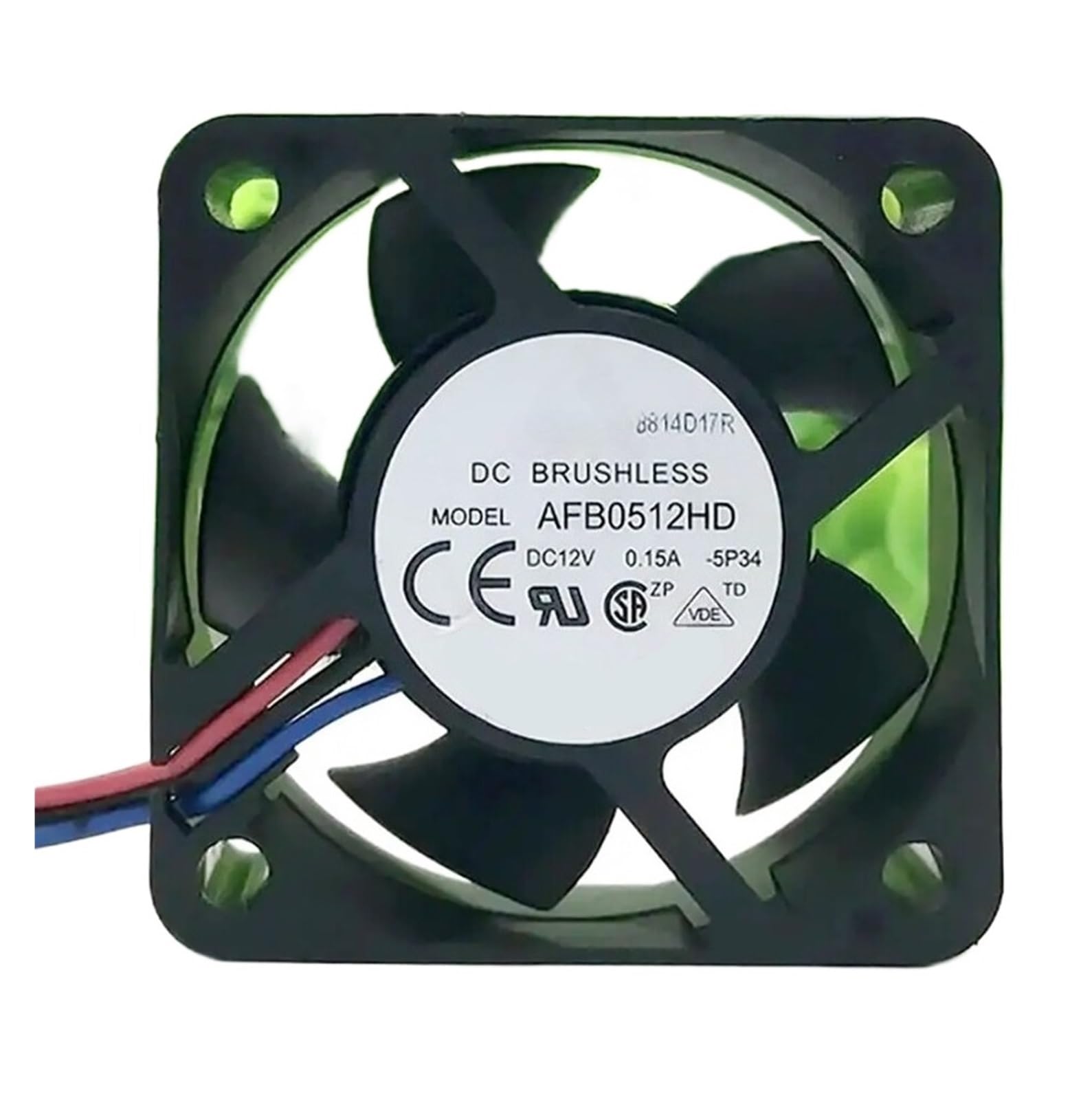 FSBNMNXPQ AFB0512HD DC12V 0.15A 50 * 20MM Cooling Fan