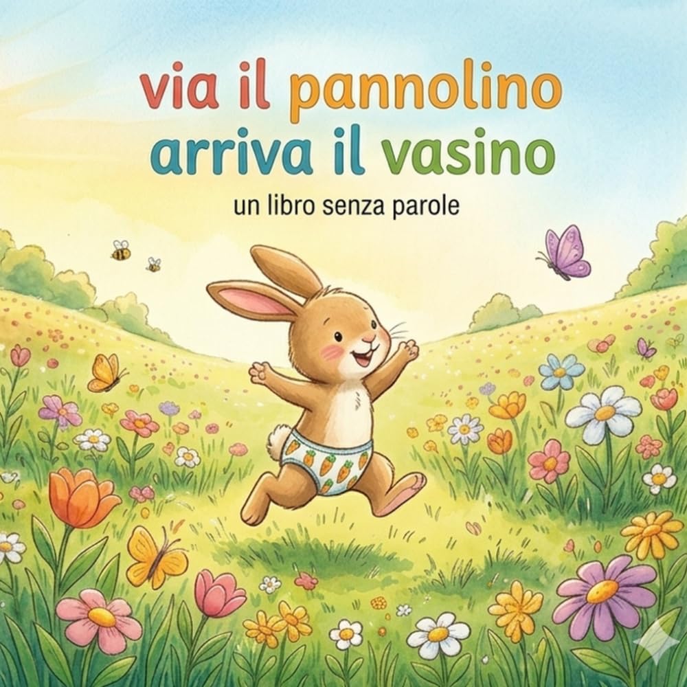 Via il pannolino arriva il vasino: Un libro senza parole (Storie per crescere)