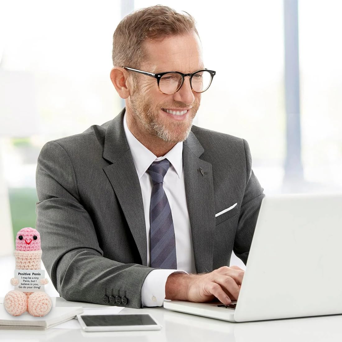 Pocket Hug Penis, muñeco pene de la suerte, regalo positivo, patatas positivas, regalo divertido para hombres, pequeño regalo para hombres y mujeres