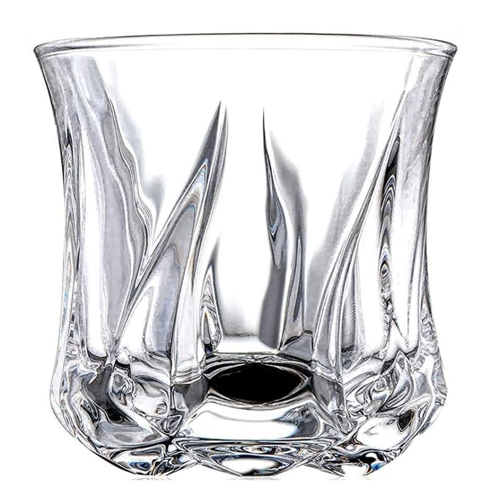 ROCKFORD Italian Premium Whiskey Glasses Set of 2, 300ML, Transparent, Old Fashioned Barware Tumbler for Scotch, Vodka, Bourbon, Liquor, Cocktail, Square Crystal Glass for Stylish Drink Presentation — Amazon image 28