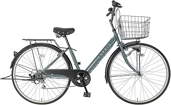 Amazon | ママチャリ シティ 自転車 コルニクス サイクルスポット 27