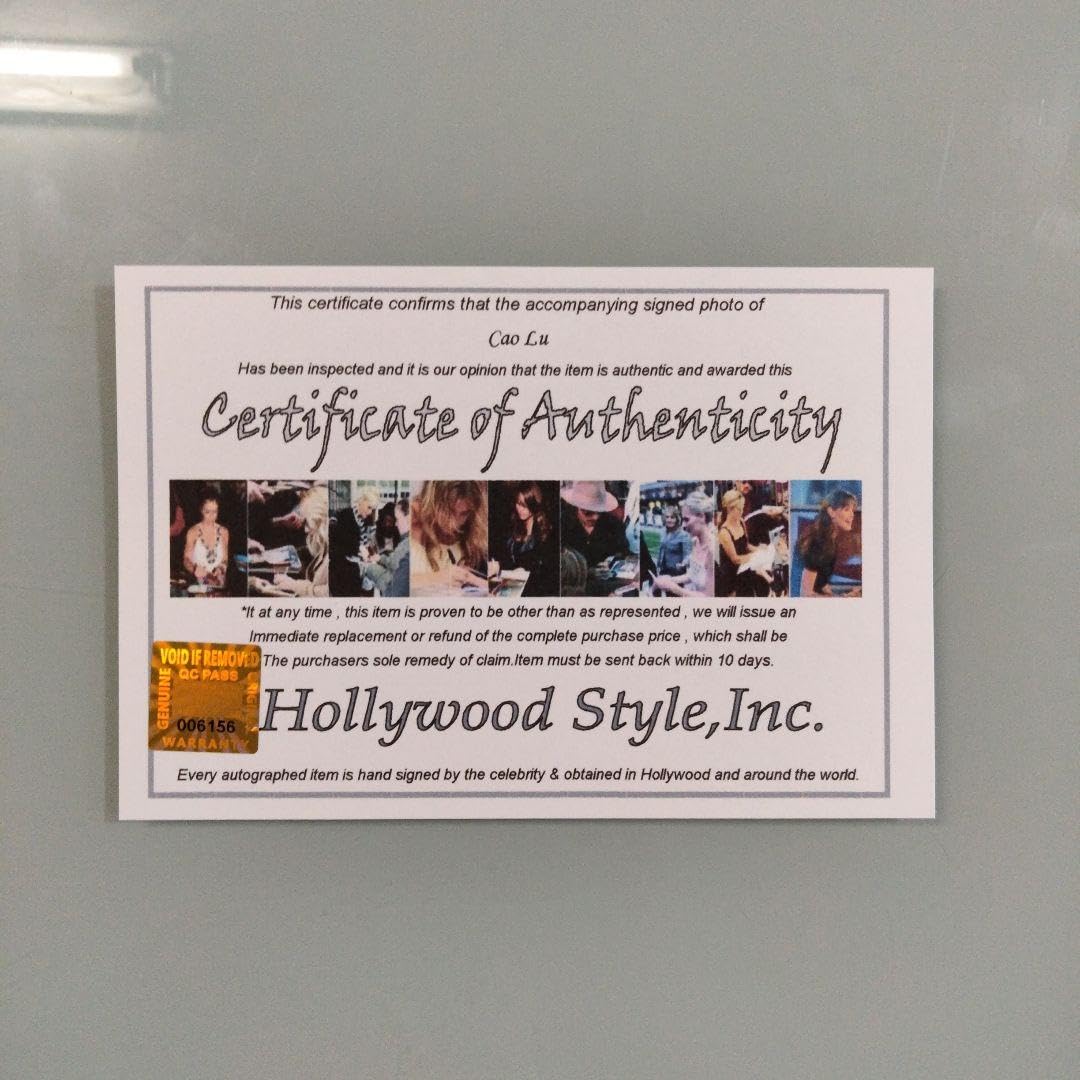 Amazon.co.jp: チャオルー直筆サイン2Lサイズ写真… : おもちゃ