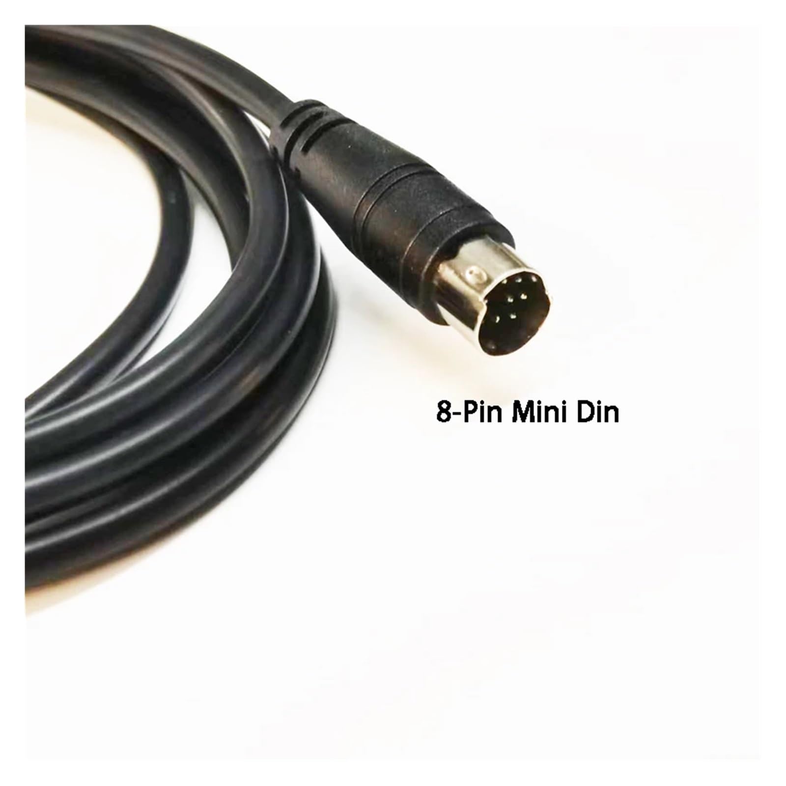 Cavo USB PTZ per telecamera VISCA seriale RS-232C DB9 femmina a MI-N Din VISCA 8 pin in RS232 Cavo di controllo seriale