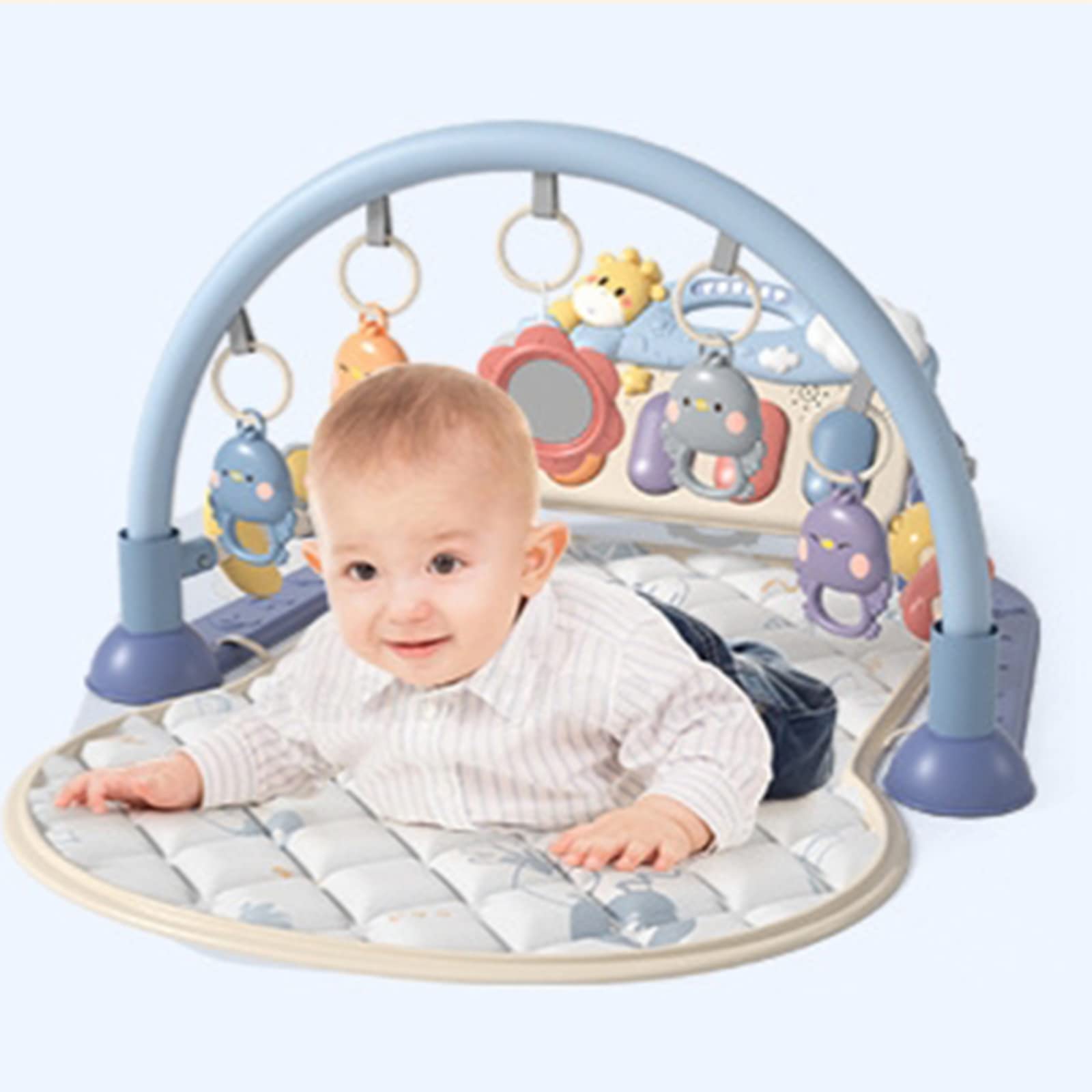 Amazon.co.jp: ベビージムプレイマット、おなかの時間マット、赤ちゃん