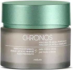Chronos Máscara de Argila Purificante para Pele Mista a Oleosa
