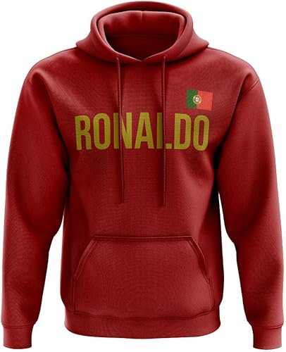 Cristiano Ronaldo Portugal Name Hoody (Red)