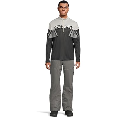 Мужская рубашка Spyder Paramount 1/2 Zip black1