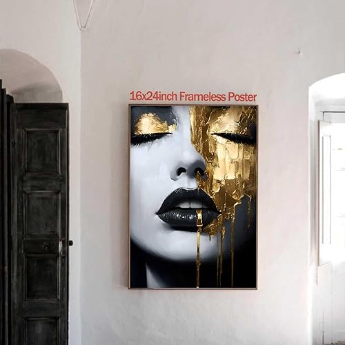 Miniatura 9 de Arte de pared de paisaje de acuarela, tinta negra, impresión de montaña, minimalista, bohemio, acuarela, paisaje, póster abstracto, geométrico, arte