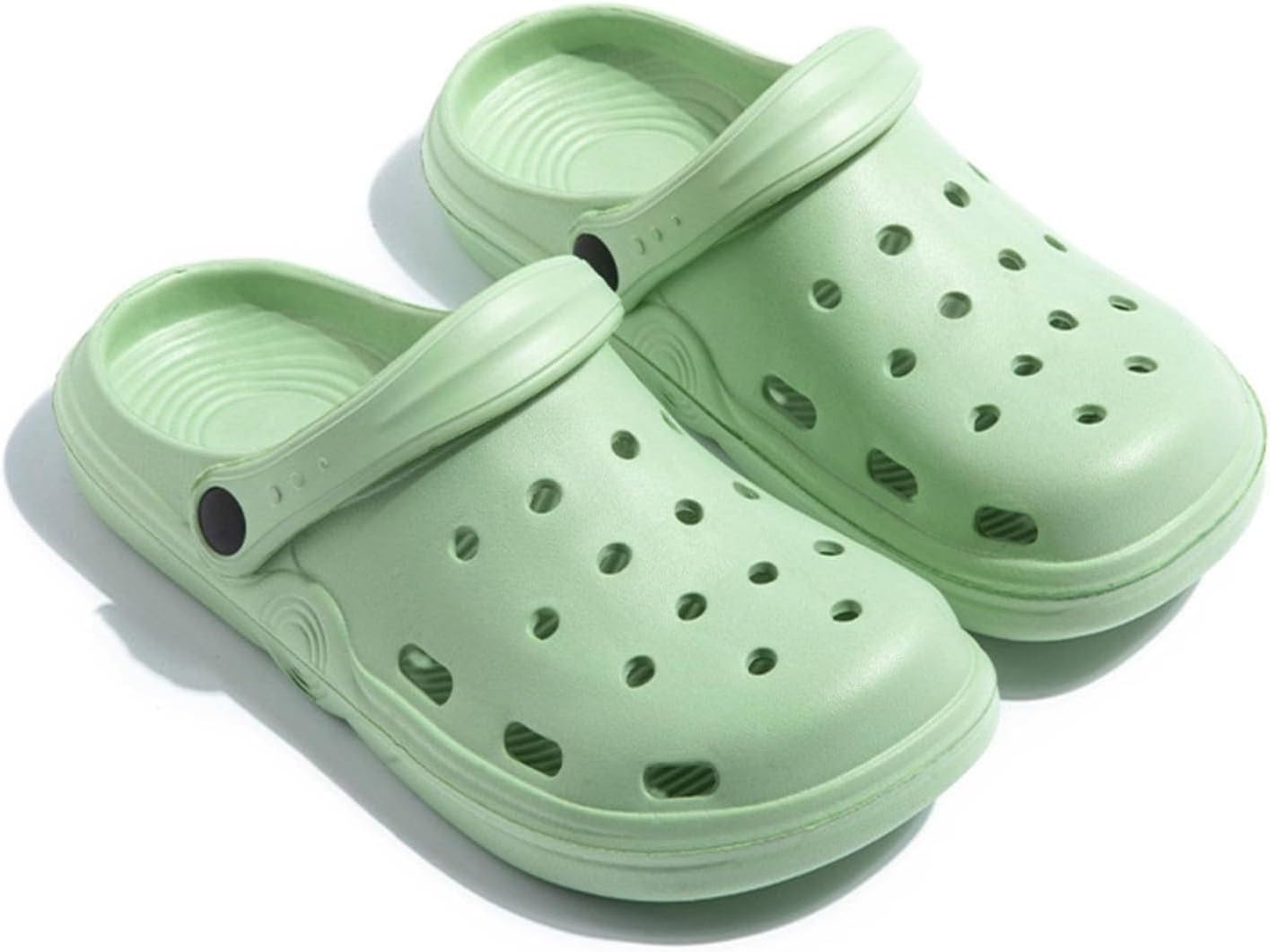 Green EVA Women Light weight Comfortable and washable Clogs Sandal Slippers Flip Flops Housel hold Daily Use for Women Girls