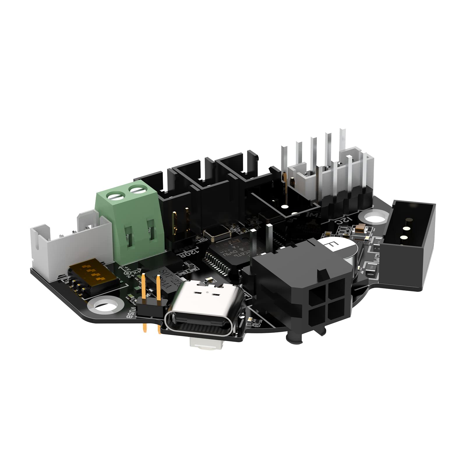 BIGTREETECH EBB 36 CAN V1.0, Escudo para Conectar el Dispositivo de Expansión Klipper, TMC2209 a Bordo, Admite Comunicación CANBUS, Desarrollado en el Chip STM32G0B1CBT6