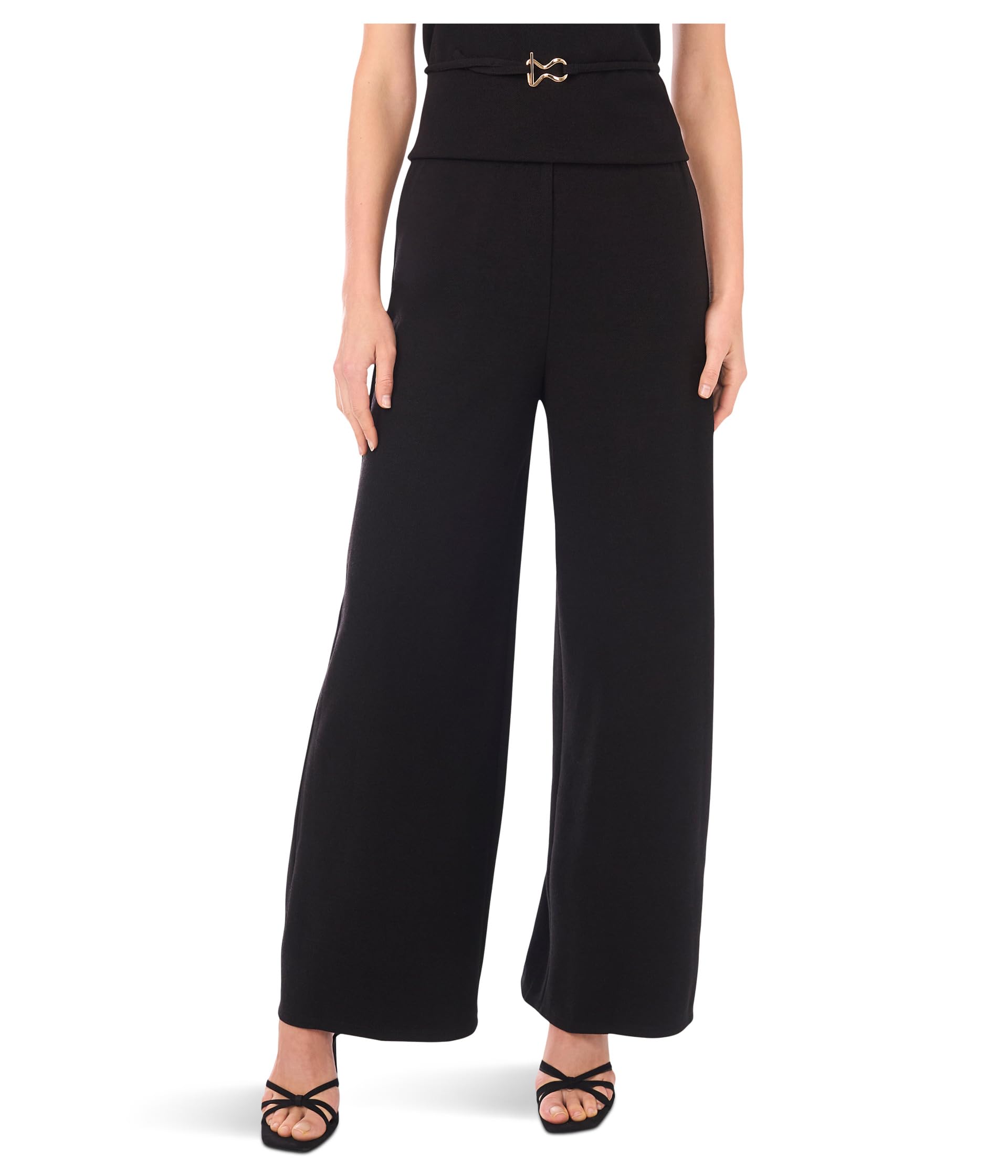 Vince Camuto Womens Pull-on Wide Leg Pants