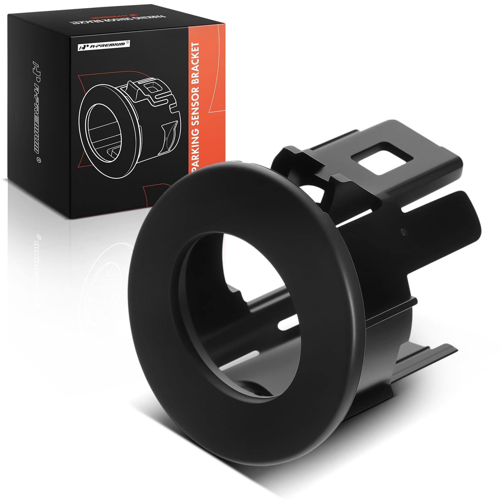 A-Premium Rear Outer Right Parking Assist Sensor Retainer Bezels Compatible with Ford Models - E-Transit 2022-2023, Transit-150/Transit-250/Transit-350 2020-2023 3.5L, Transit-350 HD 2020-2023 3.5L