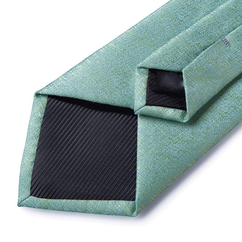 Set de corbatas para hombre en seda y poliéster miniatura 5