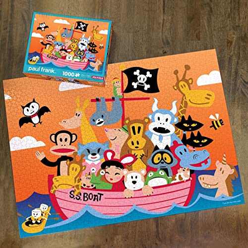 AQUARIUS Paul Frank Pirate Ship Puzzle (1000 Piece Jigsaw Puzzle), Glare Free, Precision Fit, Virtually No Puzzle Dust - Image 3