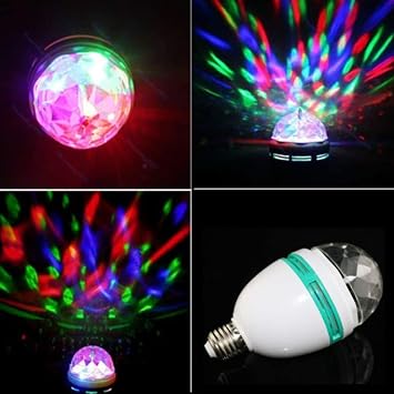 HiCollie Mirror Ball, Disco Light, LED Stage Light, Remote Control, Voice Activated, Multi-functional, Ball Light, USB Powered, Parties, Holidays, Performance, Birthday, Wedding, Party, KTV, Karaoke,