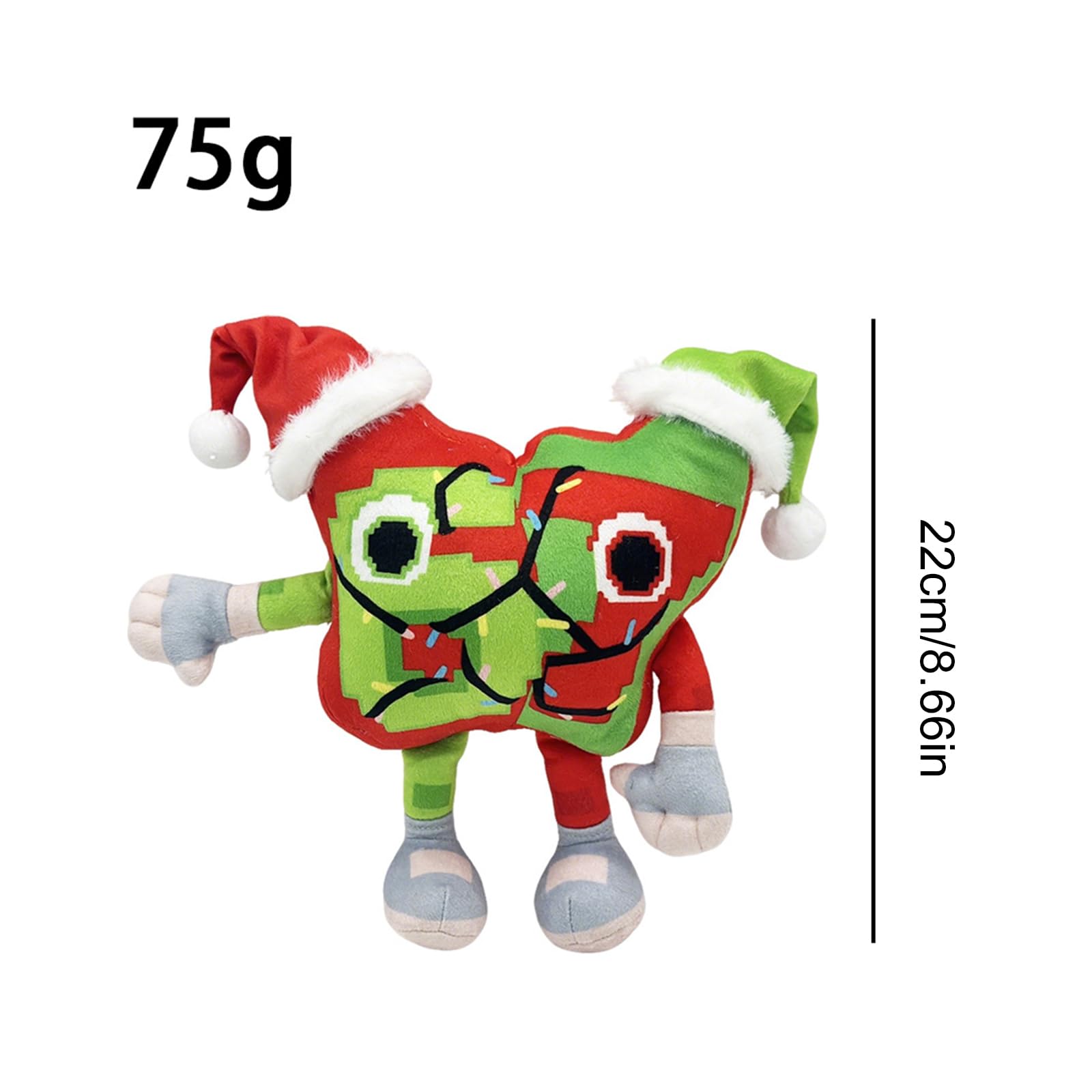 Festive 67 Peluche Six Seven Peluche Morbido Peluche Numero Personaggio Regalo di Compleanno