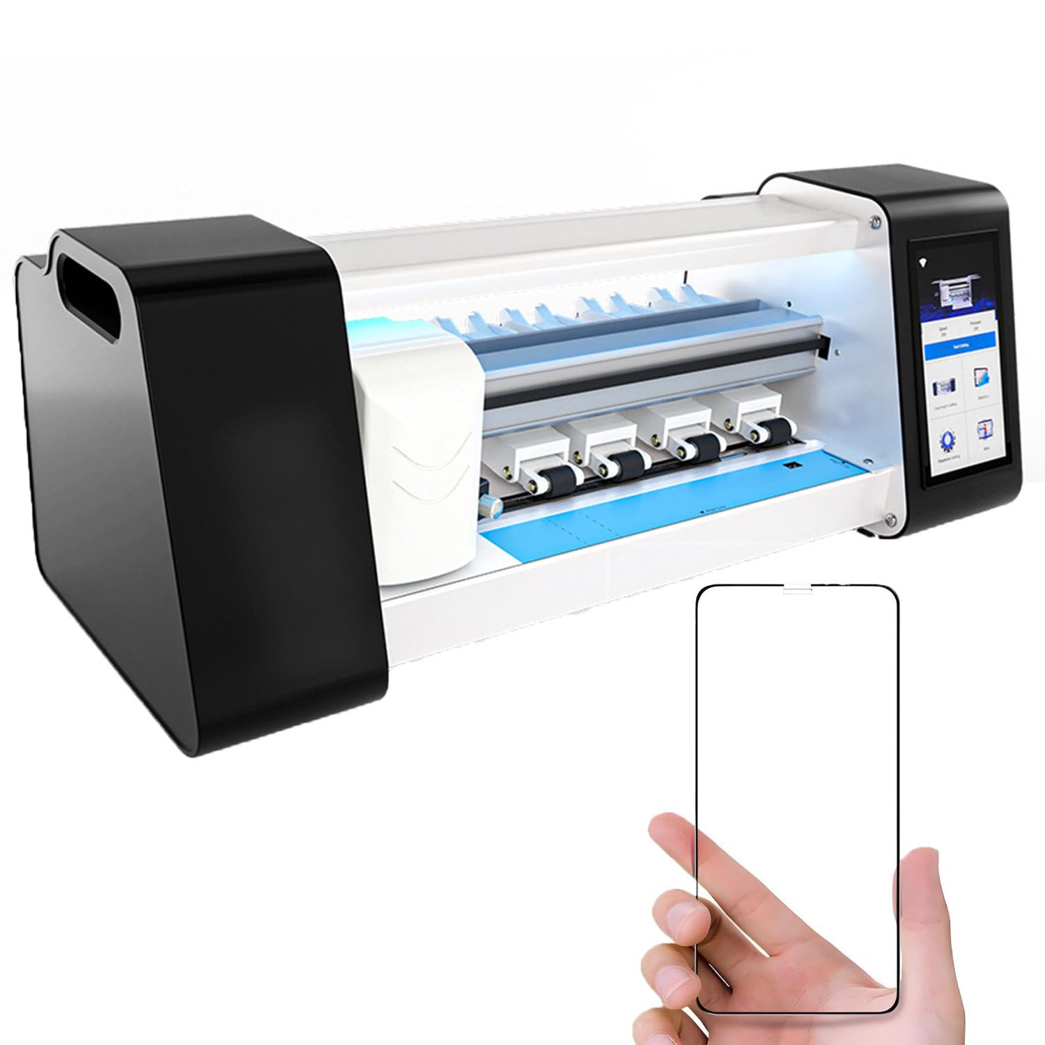 GTANND Mobile Phone Screen Protector Cutting Machine,Intelligent Film Cutting Machine For Mobile Phones,Watches And Tablets,Hydrogel Film Cutting Machine
