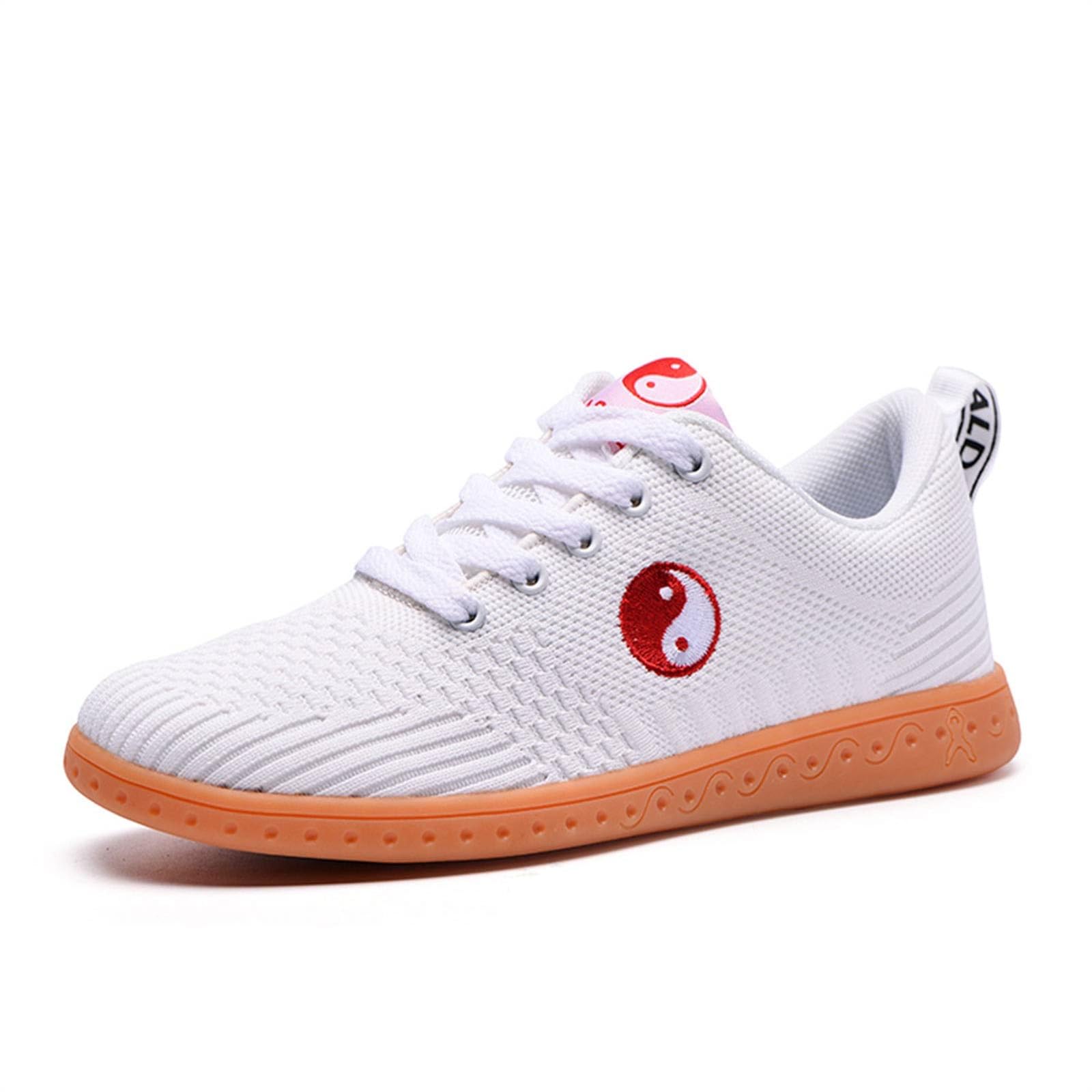 Scarpe Tai Chi per Uomo Donna Sneaker Leggera Traspirante e Antiscivolo Scarpe da Kung Fu per Boxe Taekwondo per Arti Marziali