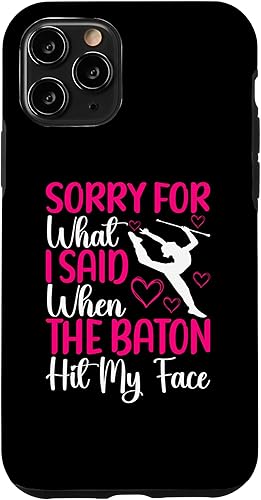 iPhone 11 Pro Baton Twirling Outfit Majorette Baton Twirler Case