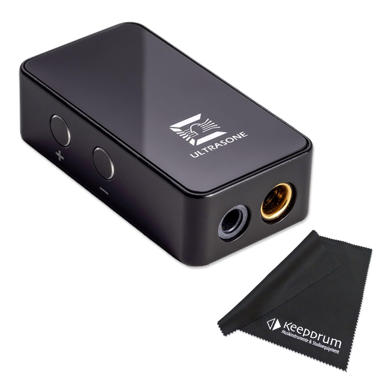 Ultrasone Naos Micro USB-DAC Digital-Analog-Wandler mit keepdrum Tuch
