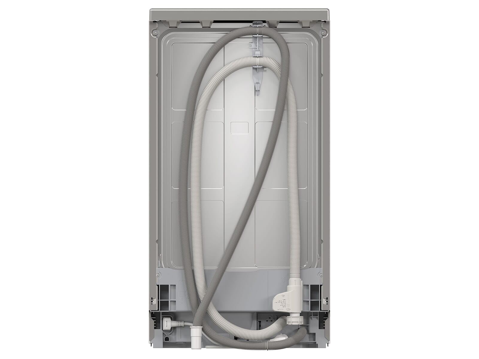 Bosch SPS4HMI49E Serie 4, lavastoviglie indipendente, 45 cm, cassetto portaposate, zona intensiva, asciugatura extra, DuoPower, pulizia extra accurata, Home Connect, acciaio spazzolato, anti-impronte