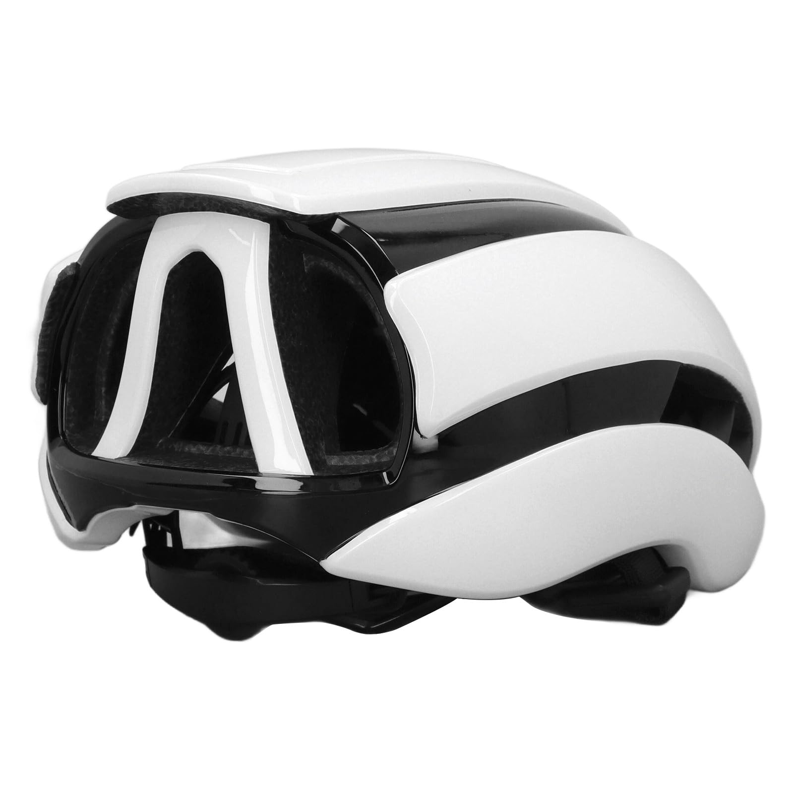 POENVFPO Kask Rowerowy, Regulowany, Oddychający, Pochłaniający Uderzenia EPS, z zdejmowaną wyściółką, z amortyzacją EPS, dla Mężczyzn i Kobiet