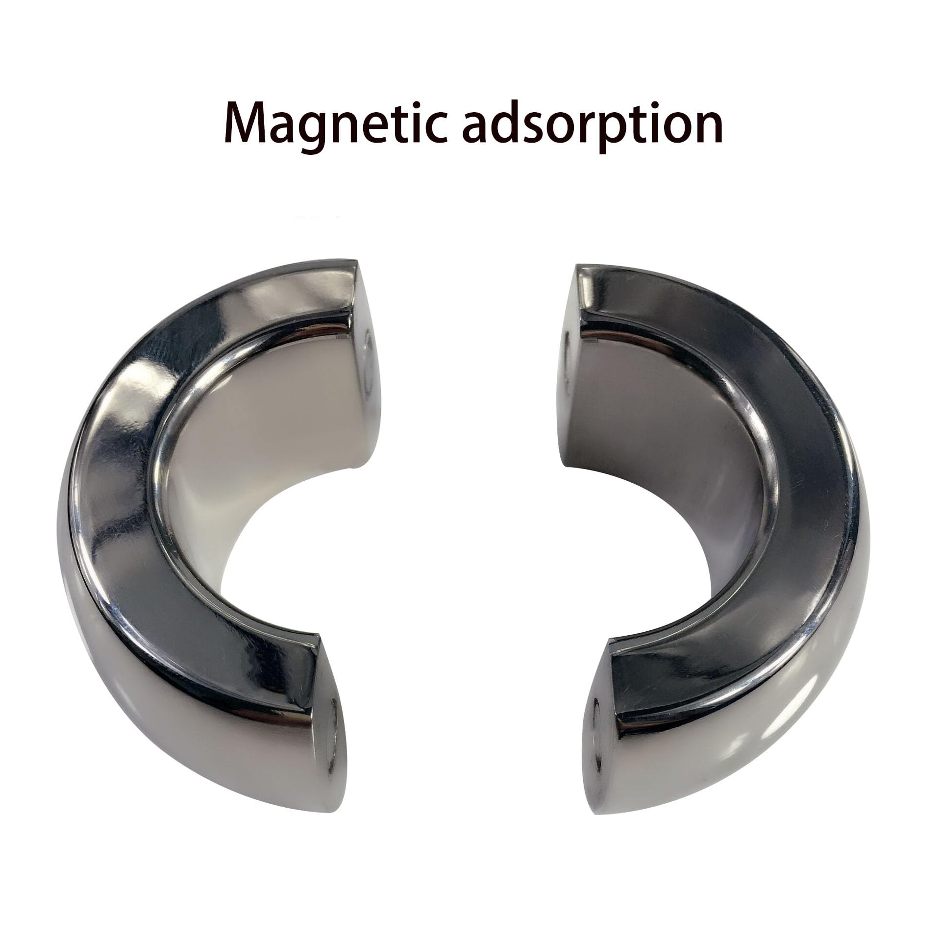 Magnetischer Penisring / Cockring – Edelstahl, Verschiedene Größen, Silber,  Sexspielzeug Hodenring Metall