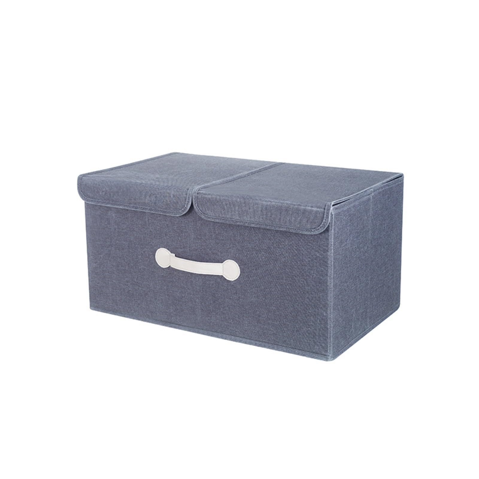 Schubladen-Organizer, Stoff, faltbare Aufbewahrungsbox mit Deckel, Schublade, Aufbewahrungsbox, Kleiderschrank, Aufbewahrung, stapelbarer Organizer für Socken, BHs und Unterwäsche