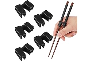Reusable Chopsticks Helper for Adults (6 Pairs) - Effortlessly Master the Art of Using Chopsticks