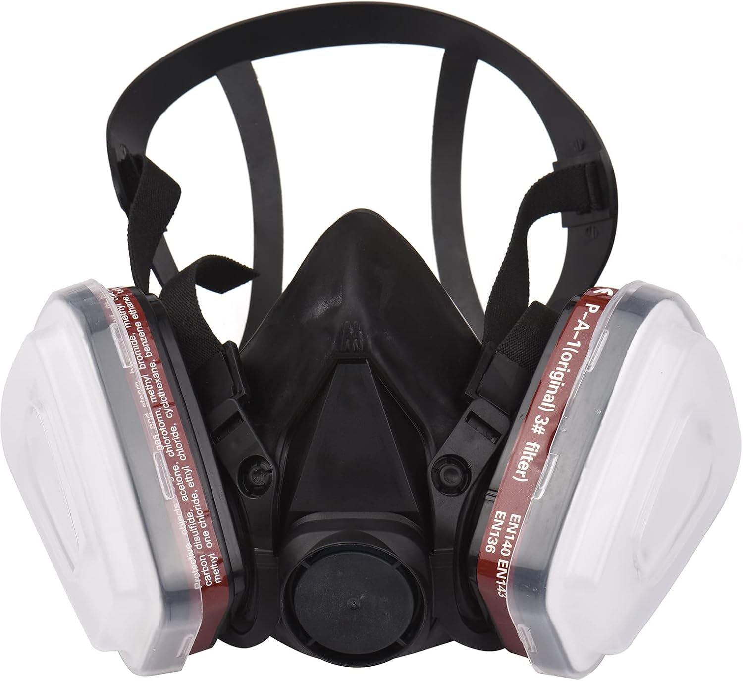 Irfora Reusable Half Facepiece for Painting Organic Vapor Welding Polishing Woodworking and Other Work