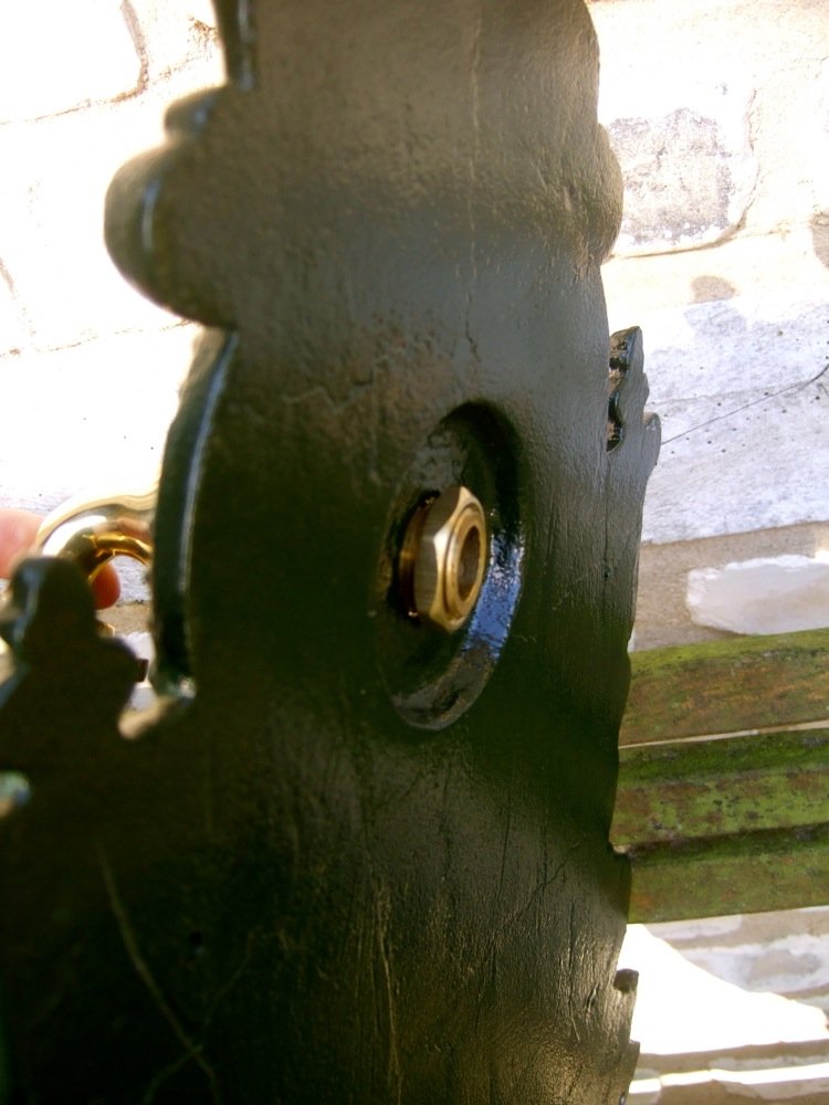 Antikas - Gartenbrunnen, Wandbrunnen, Wasserzapfstelle Waschbecken, Aluminium hochwertig
